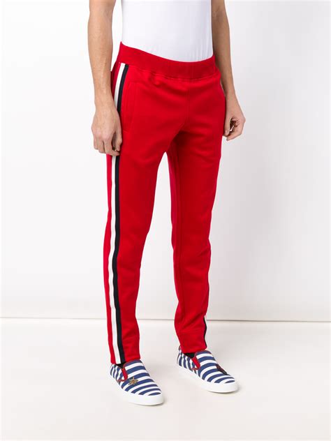 gucci striped pants men's|gucci jeans men sale.